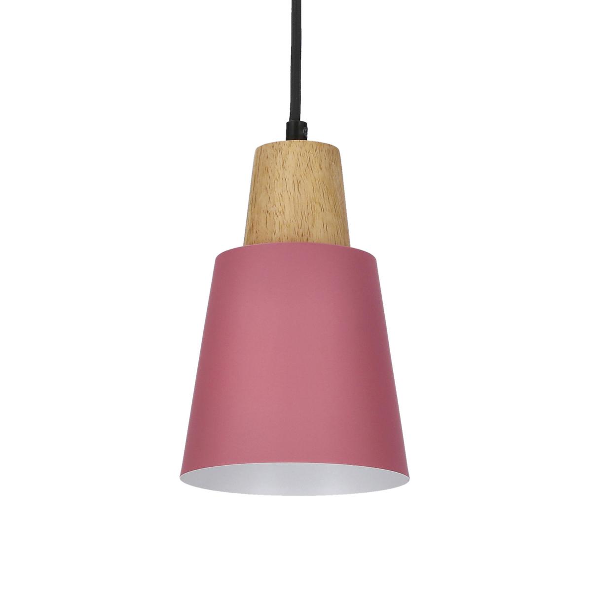 Pendelleuchte 50101259 Faro - Pink/Schwarz, Trend, Metall (13/13/80cm)