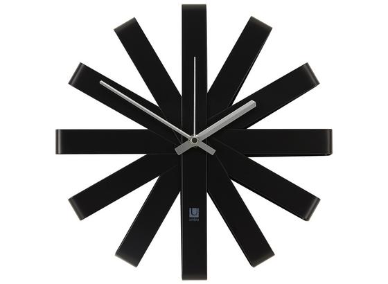Nástenné Hodiny Anna - čierna, kov (30,48cm) - Mömax modern living Nástenné Hodiny Anna - čierna, kov (30,48cm) - Mömax modern living