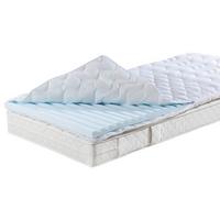 Topper Medisan Ergomed 120x 200 Cm Polyurethanschaumkern - Weiß, Basics, Textil (120/200cm) - FAN
