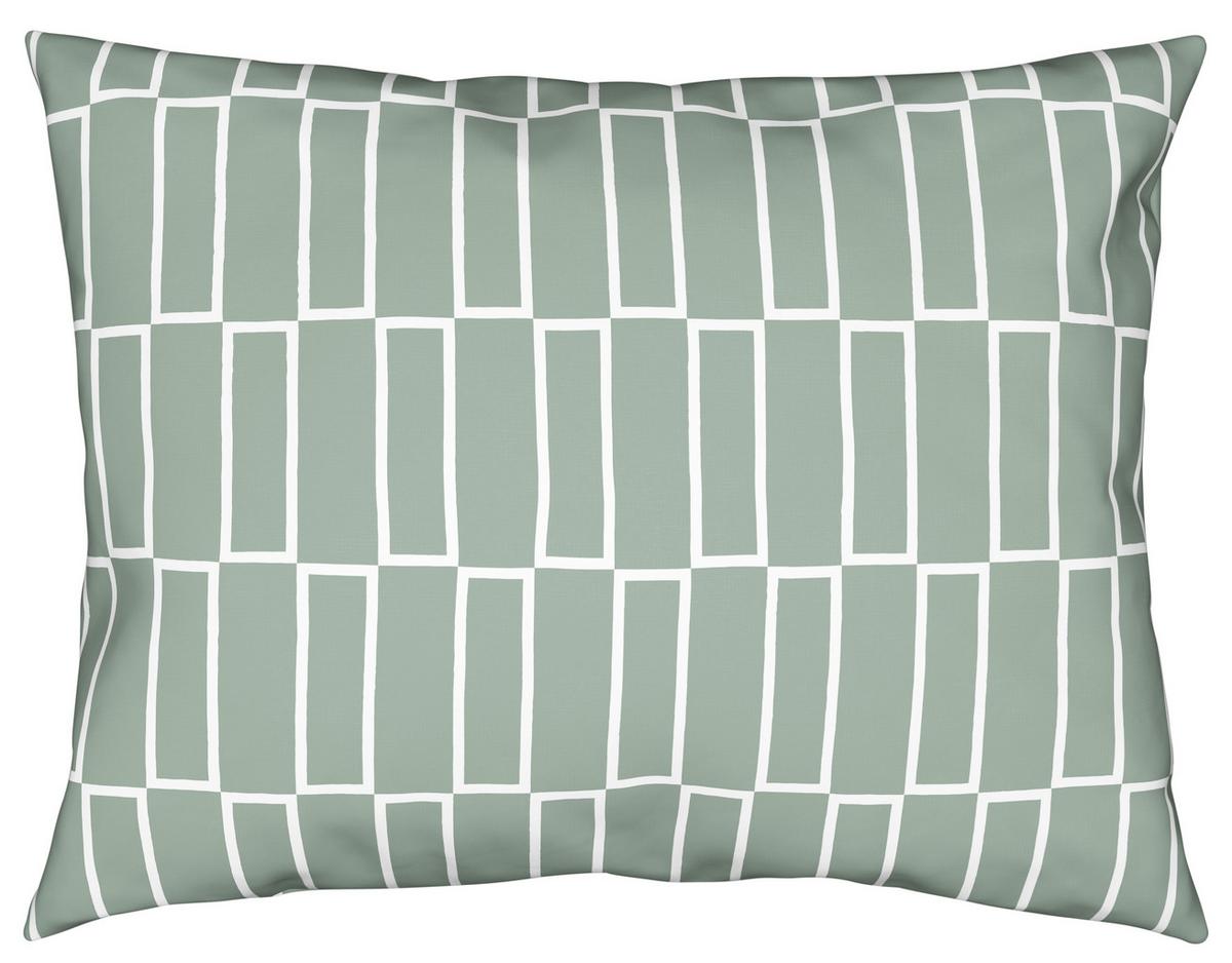 POVLEČENÍ Brigg, 140/200 cm - černá/světle zelená, textil (140/200cm) - Modern Living