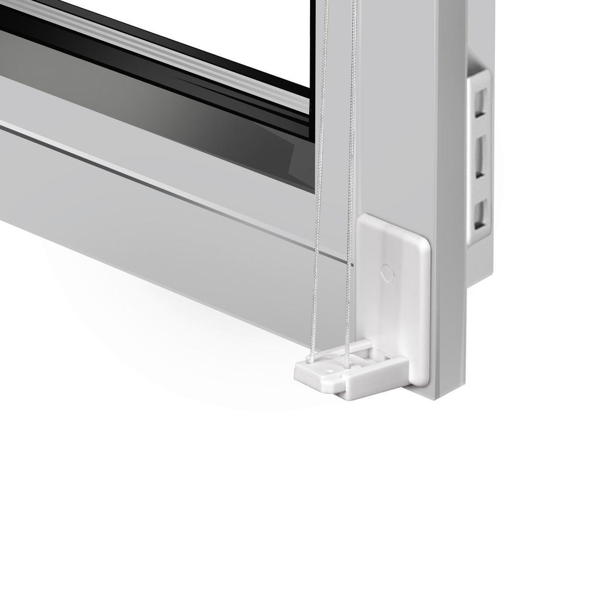 Plissee Solid Crash Weiß B: 50 cm mit Klemmträger - Weiß, Basics, Textil (50/130cm)