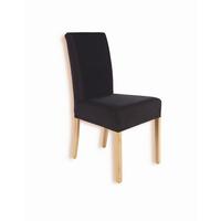 Stuhlhusse Adelisa Jersey Grau LxBxH: 47x47x67 cm Waschbar - Grau, MODERN, Textil - Luca Bessoni