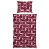 Ágyneműhuzat-garnitúra Diana - piros, Modern, textil - Luca Bessoni