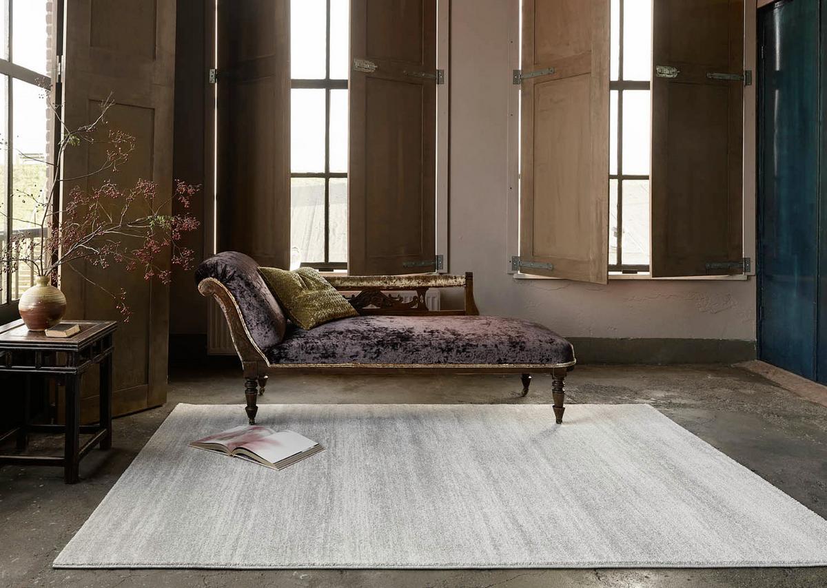 Webteppich Island Beach Grau/Hellgrau 80x150 cm - Hellgrau/Grau, KONVENTIONELL, Textil (80/150cm) - WECON HOME