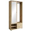 Garderobe Dino Eiche Artisan Dekor B: 90 cm - Eiche Artisan, Trend, Holzwerkstoff (90/190/33cm) - P & B