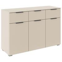 Kommode Alabama Super Champagnerfarben, B: 120cm - Champagner, Trend, Holzwerkstoff (120/81/42cm)