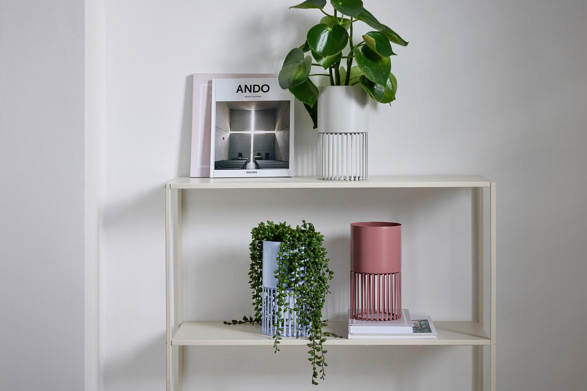 REGÁL CHLOE - piesková, Modern, kov (80/80/27cm) - Mömax