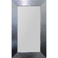 SPIEGEL CHARLIE - Silberfarben, MODERN, Glas/Holzwerkstoff (40/76/1,7cm)