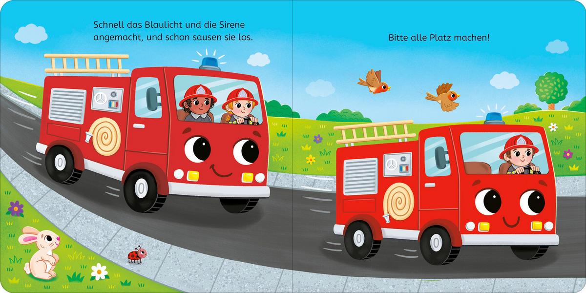 Tatütata, kleine Feuerwehr ab 12 Monaten - Multicolor, LIFESTYLE, Papier (16,0/16,0/1,6cm)