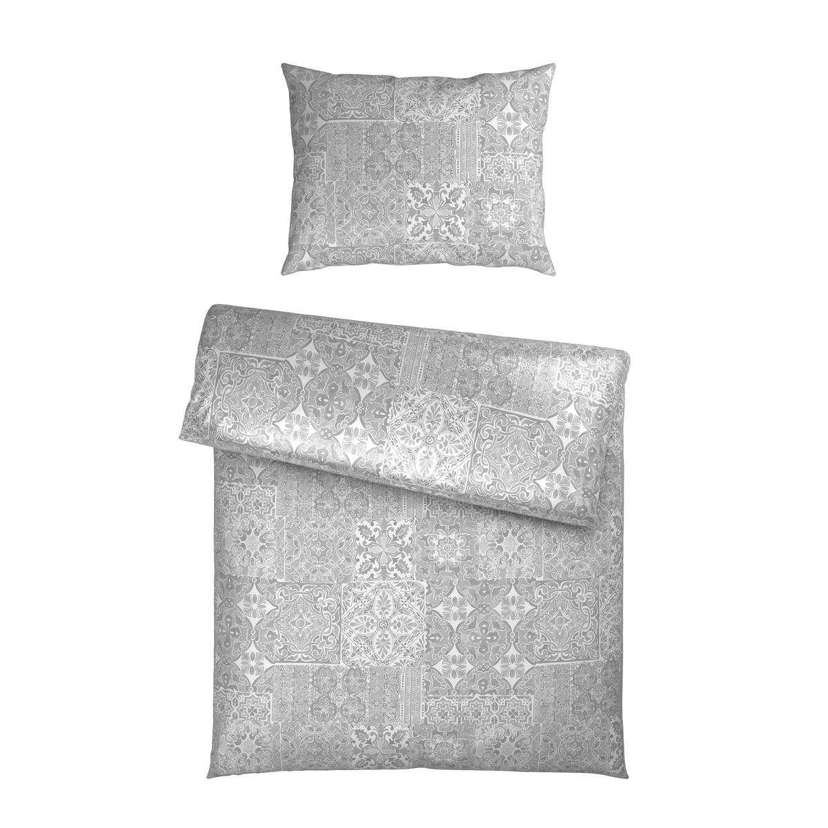 Bettwäsche Sara - Silberfarben, ROMANTIK / LANDHAUS, Textil - James Wood
