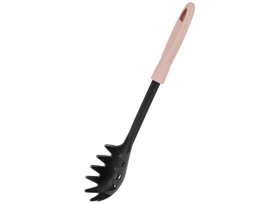 Spaghettilöffel Tore L: 32,5 cm - Schwarz/Rosa, KONVENTIONELL, Kunststoff (32,5cm) - Ombra Spaghettilöffel Tore L: 32,5 cm - Schwarz/Rosa, KONVENTIONELL, Kunststoff (32,5cm) - Ombra