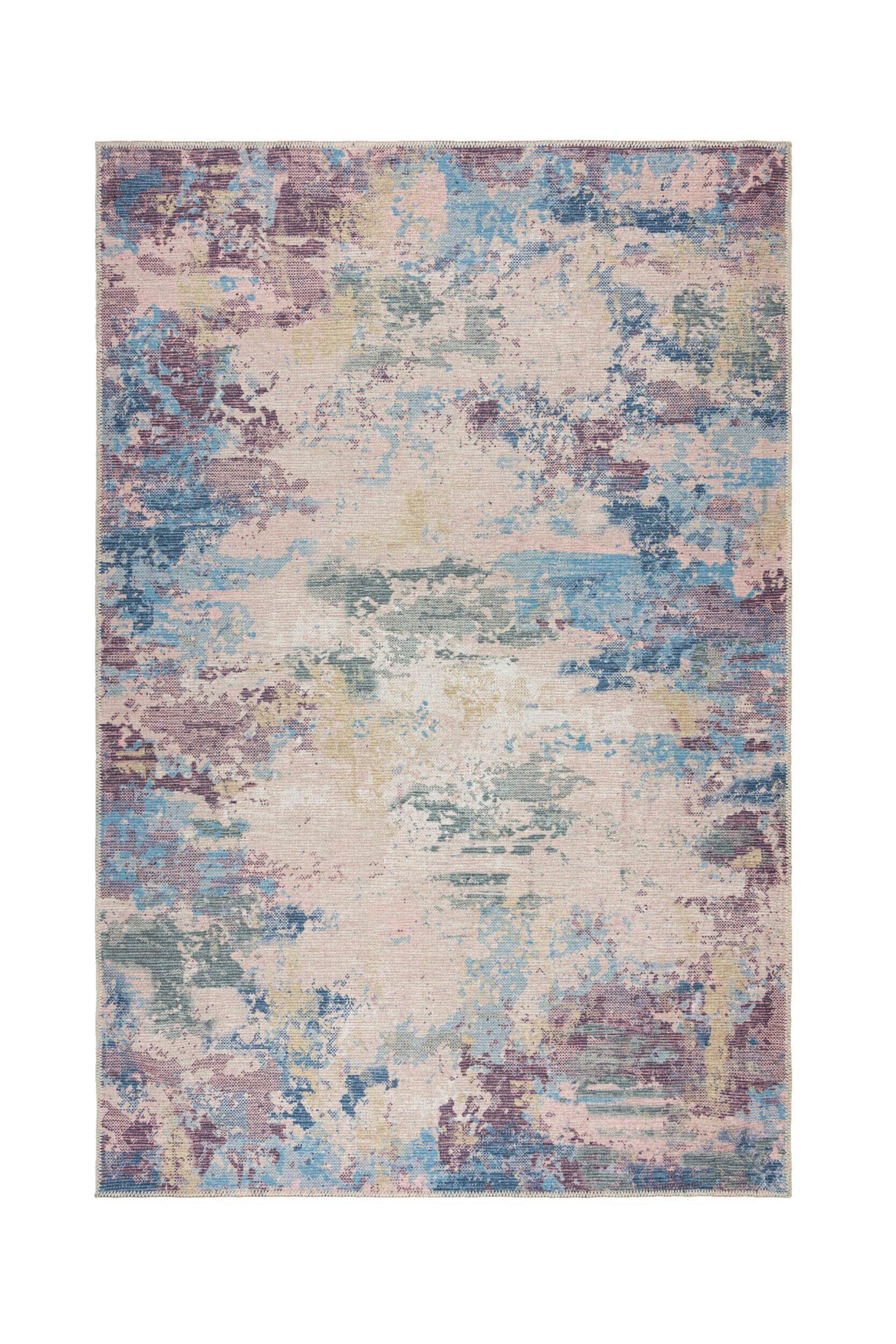 Flachwebeteppich Reid Abstract Multi 200x290