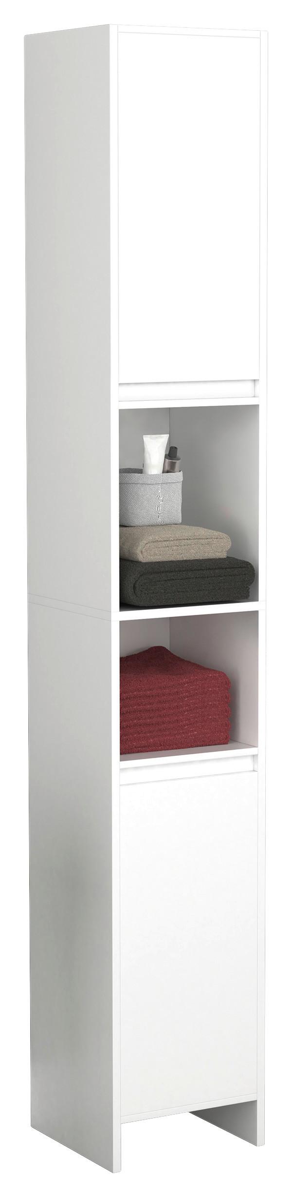 Hochschrank Malira Weiß B: 30 Cm