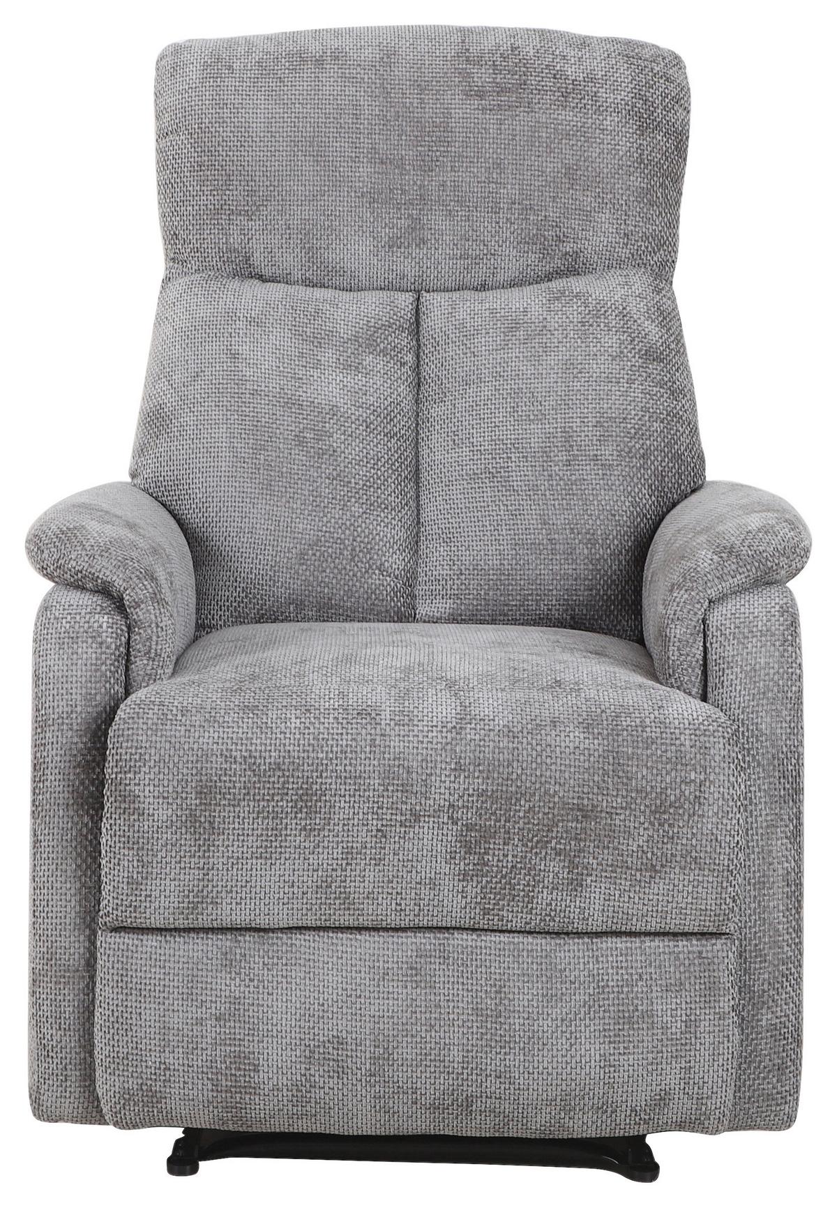 Relaxačné kreslo JOHNSY, antracitová - čierna/antracitová, Modern, kov/textil (75/106/91cm) - Mömax