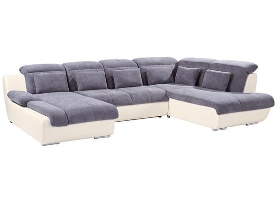 Sedací Souprava Multi - šedá/krémová, Moderní, textilie (184/345/228cm) Sedací Souprava Multi - šedá/krémová, Moderní, textilie (184/345/228cm)