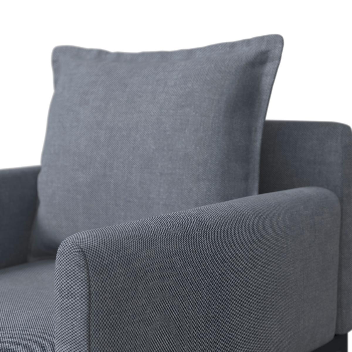 Gartensessel Julia - Alufarben/Grau, MODERN, Textil/Metall (58/85/55cm) - Beldano