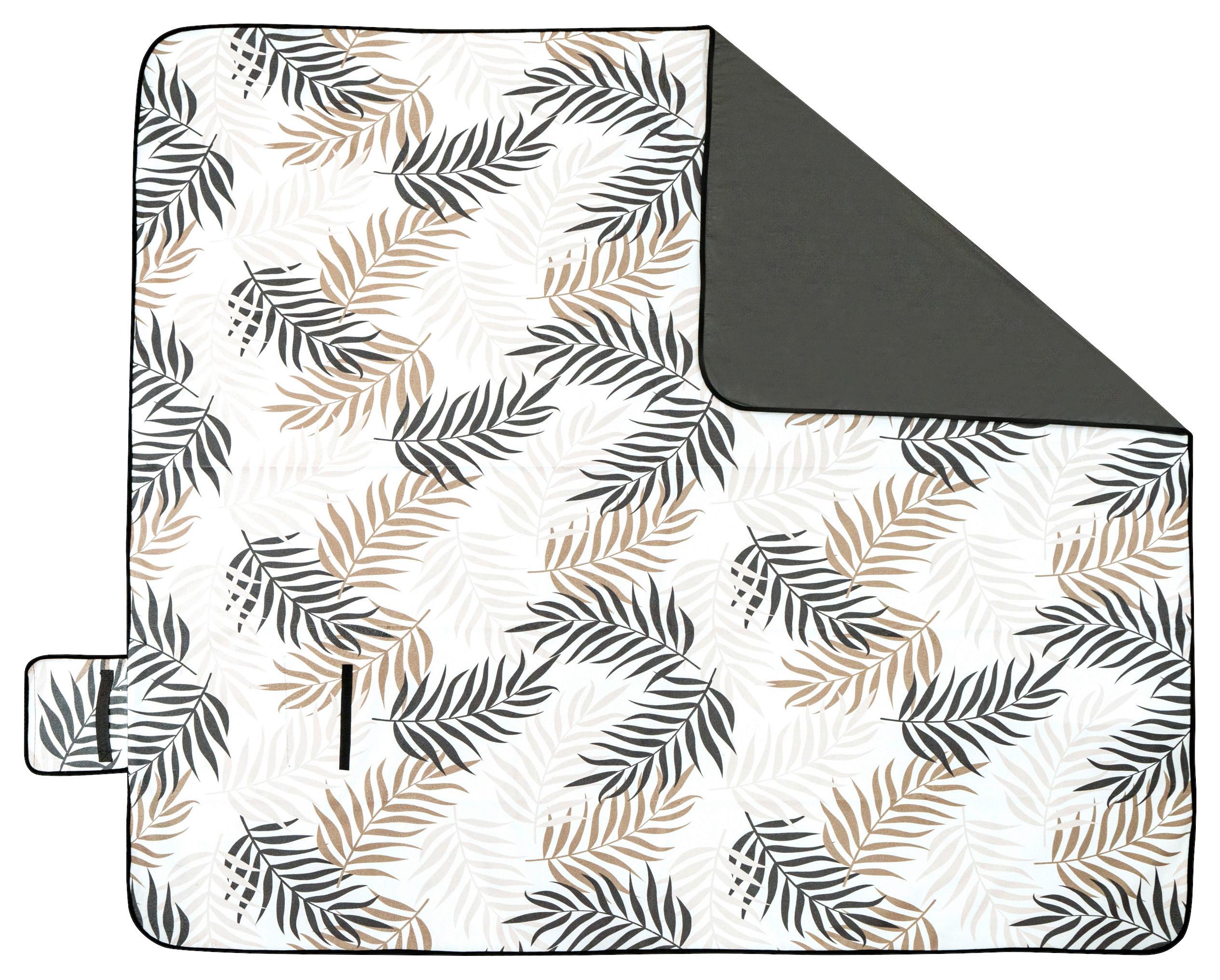 Picknickdecke Betty - Beige, MODERN, Textil (200/200cm) - Luca Bessoni