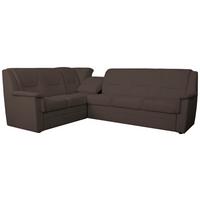 ECKSCHLAFSOFA Rafael, Braun S: 279x224cm - Beige/Schwarz, Trend, Textil (279/224cm)