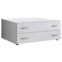 Schubladenbox B: 81 cm Joe Weiß - Weiß, Basics, Holzwerkstoff (81/33/51cm)