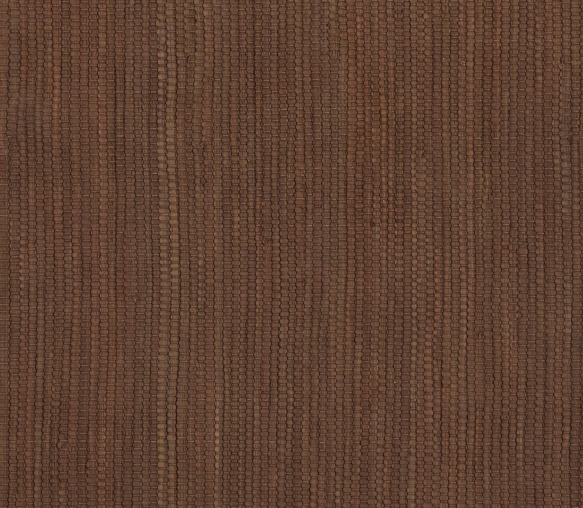 Handwebteppich Annika - Braun, Textil (70/120cm) - James Wood