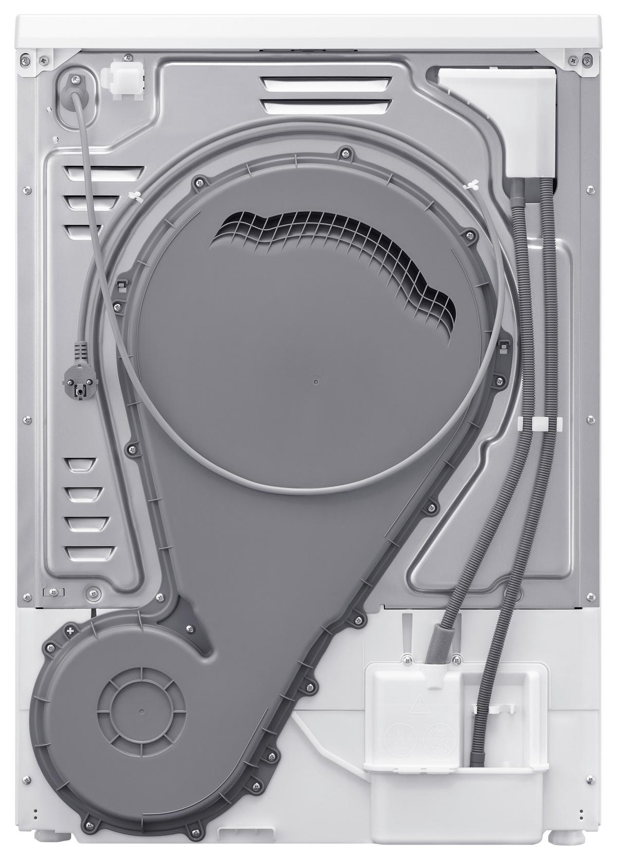 Wärmepumpentrockner DV90DG52A0AEEG, EEKL: C - Weiß, Basics, Glas/Kunststoff (60/85/65cm) - Samsung