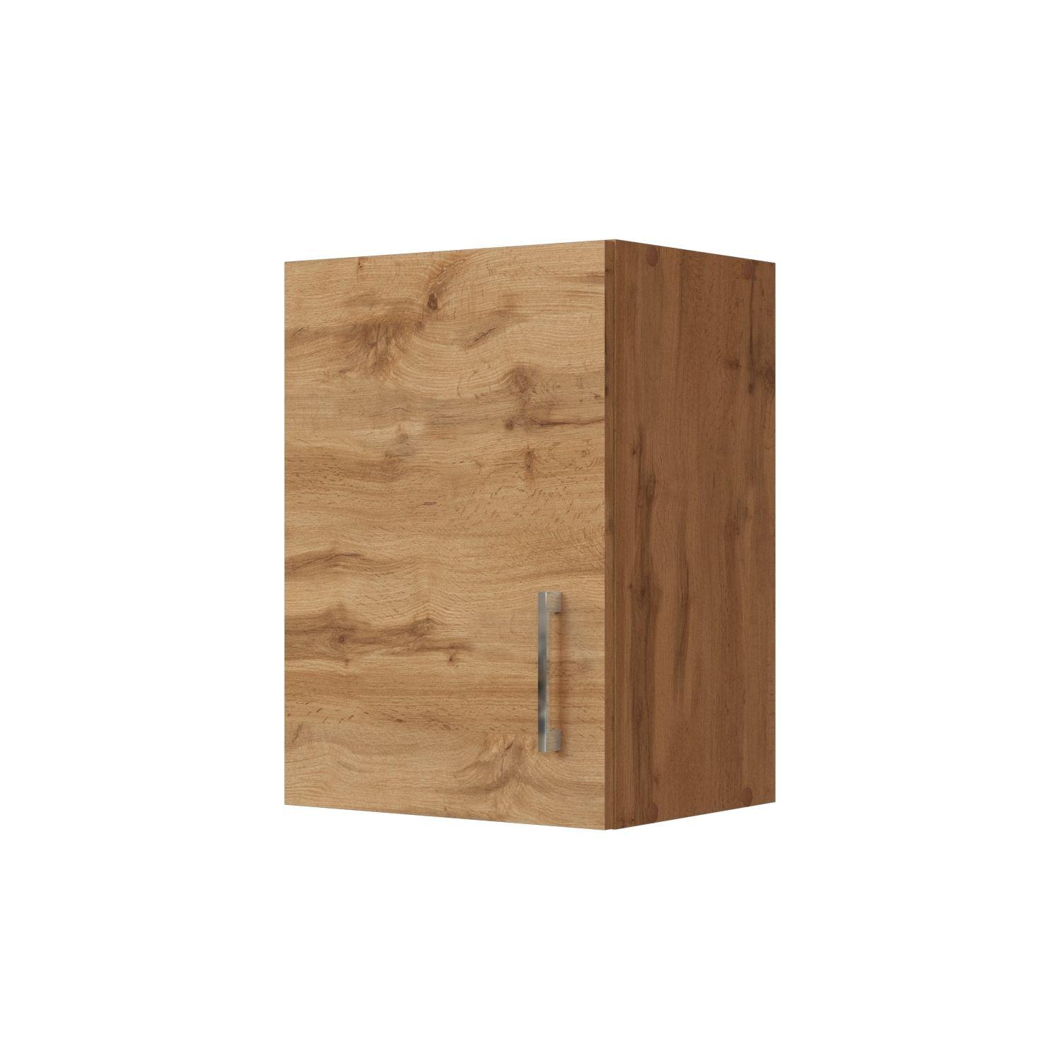 Küchenoberschrank Chic B: 40 cm Eichefarben 1 Drehtür - Eiche Wotan, MODERN, Holzwerkstoff (40/57/34cm) - Held