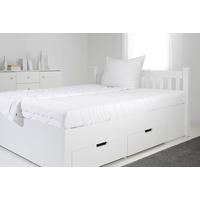 Matrace z komfortní pěny Supra HARD 90x200cm, H4, V: 17cm - bílá, textil (90/200cm) - Nadana