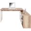 Eckschreibtisch Ludwig - Eichefarben/Weiß, MODERN, Holzwerkstoff (143/76/130cm) Eckschreibtisch Ludwig - Eichefarben/Weiß, MODERN, Holzwerkstoff (143/76/130cm)