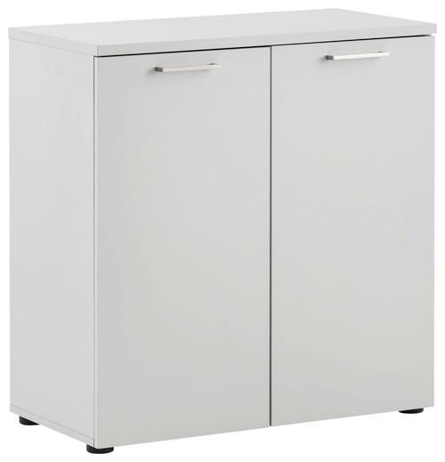 Aktenschrank Serie1500 80,2cm Holzwerkstoff/Metall Hellgrau - Hellgrau, KONVENTIONELL, Holzwerkstoff (80,2/84,2/41cm) - MID.YOU