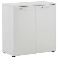 Aktenschrank Serie1500 80,2cm Holzwerkstoff/metall Hellgrau - Hellgrau, KONVENTIONELL, Holzwerkstoff (80,2/84,2/41cm) - MID.YOU