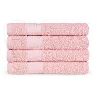Handtuchset Rosa 4 Stück - Basics, Textil (50/100cm)