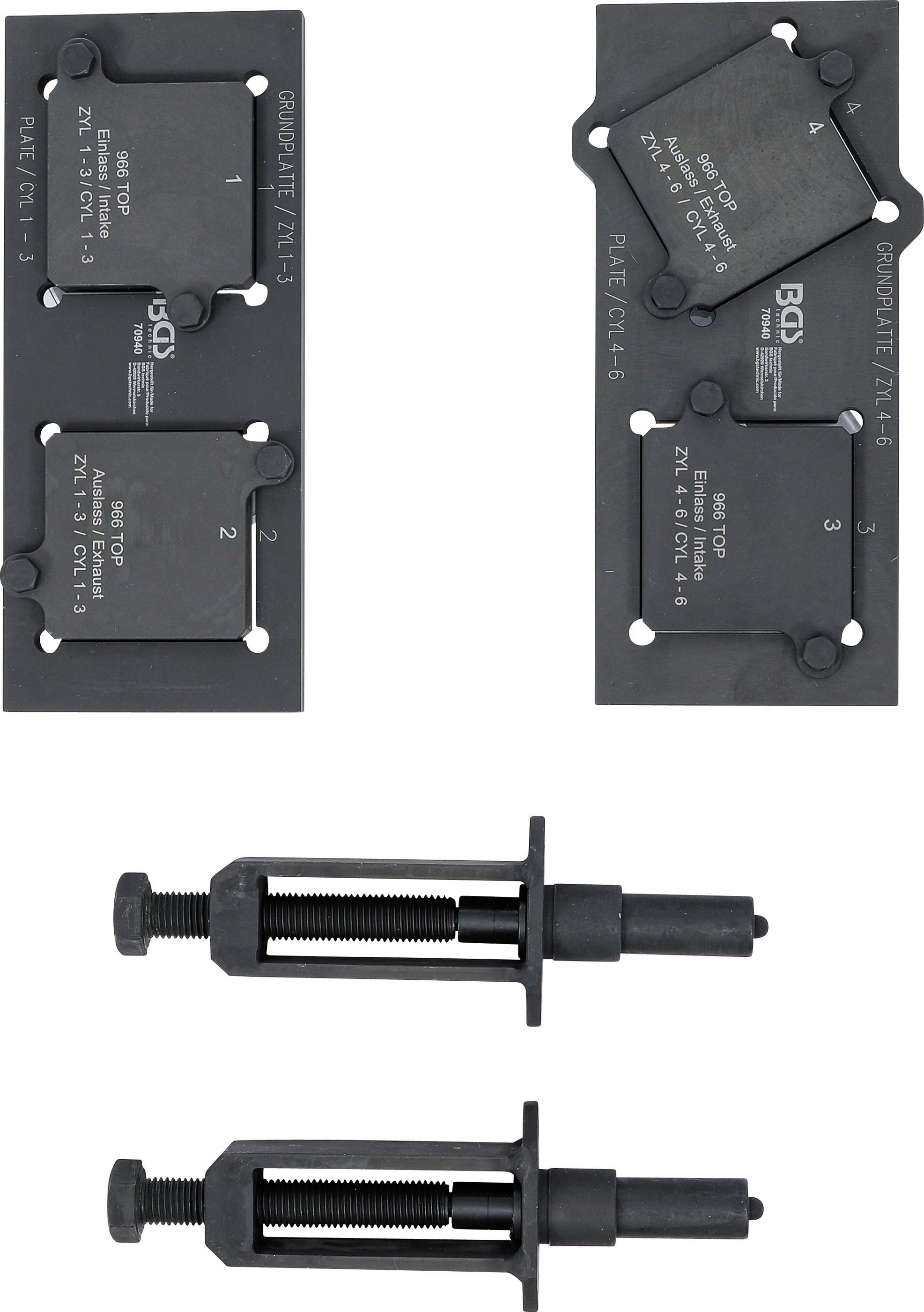 Motor-einstellwerkzeug-satz 70940 - Schwarz, Basics (44,8/35,5/8,8cm)