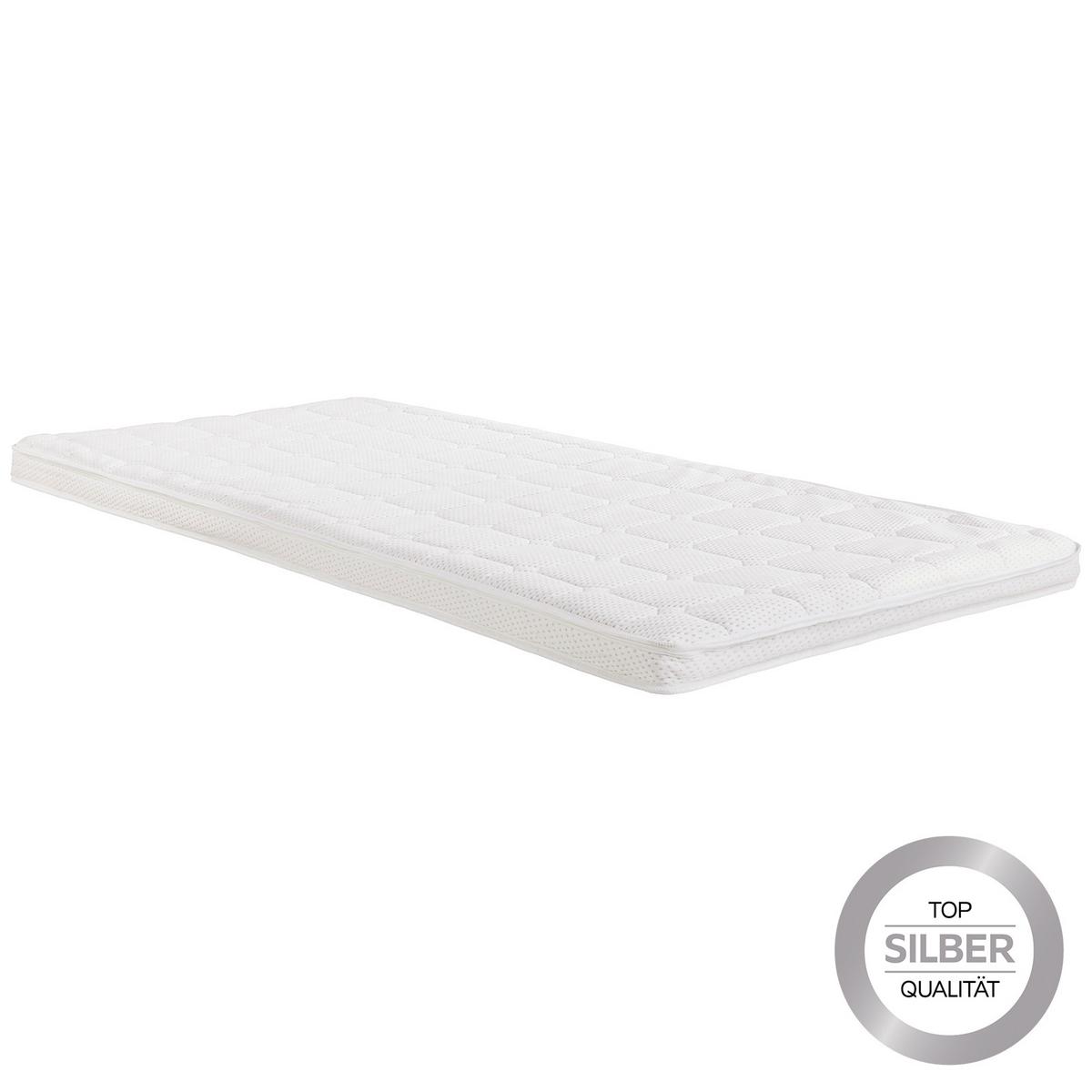 Topper 160x200 Cm Kaltschaumkern - Weiß, KONVENTIONELL, Textil (120/200cm) - Ele