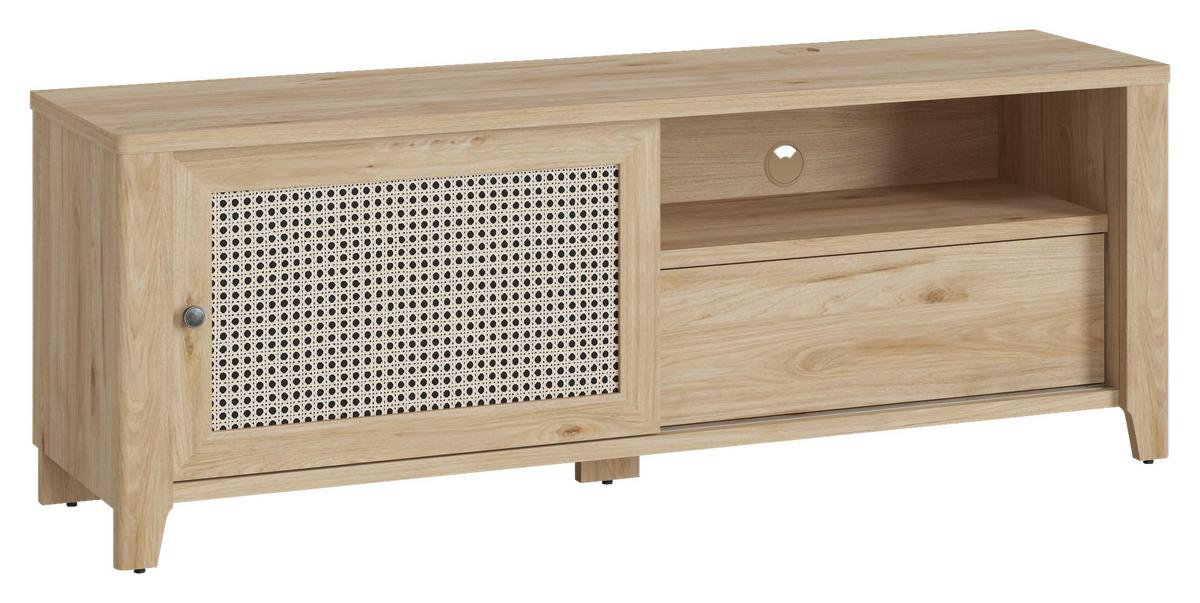 Tv-szekrény Cestino - Modern, faalapú anyag (157,8/57,2/42cm)