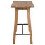 Bartisch Stockholm B: 60 cm Eichefarben - Eichefarben/Schwarz, Design, Holz/Metall (120/60/105cm) - Carryhome Bartisch Stockholm B: 60 cm Eichefarben - Eichefarben/Schwarz, Design, Holz/Metall (120/60/105cm) - Carryhome