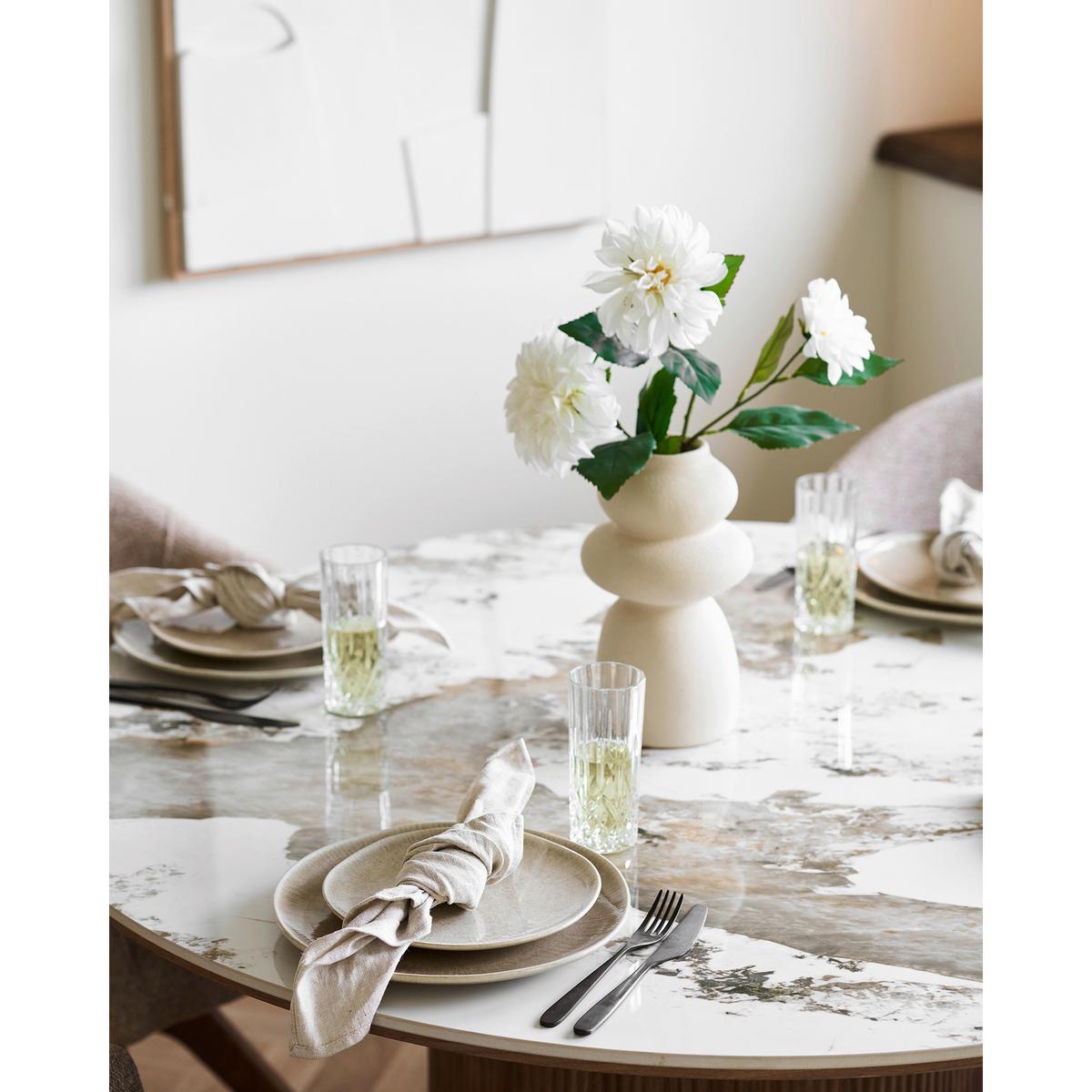 Speisetellerset Beige Viola Dinner Plate - Beige, Basics, Keramik