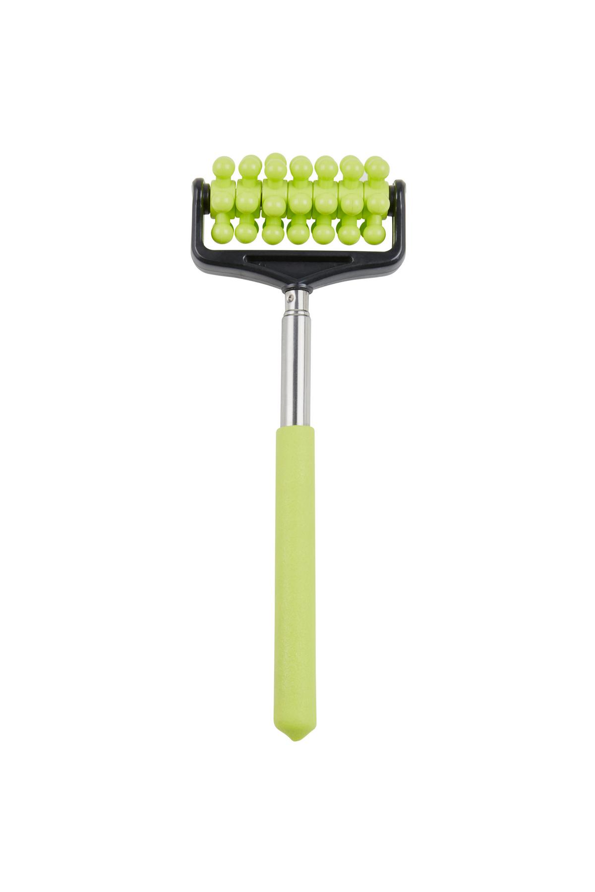 Handmassagegerät Rolando Manuell mit Ergonomischer Form - Blau/Rot, Basics, Kunststoff/Metall (7/20-44cm) - Homezone