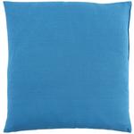 Zierkissen Verena 48x48 cm Baumwolle Blau - Blau, KONVENTIONELL, Textil (48/48cm) - Ondega