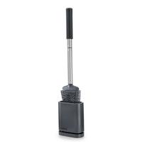 WC-BÜRSTE CLEANMAXX - Edelstahlfarben/Grau, Basics, Kunststoff/Metall (11,50/6,50/43cm) - CLEANMAXX