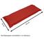 Bankauflage Premium T: 120 cm Rot - Rot, Basics, Textil (45/8-9/120cm) - Ambia Garden Bankauflage Premium T: 120 cm Rot - Rot, Basics, Textil (45/8-9/120cm) - Ambia Garden