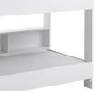 Etagenbett Sway Weiß mit Leiter + Regale - Weiß, KONVENTIONELL, Holzwerkstoff (90/200cm)
