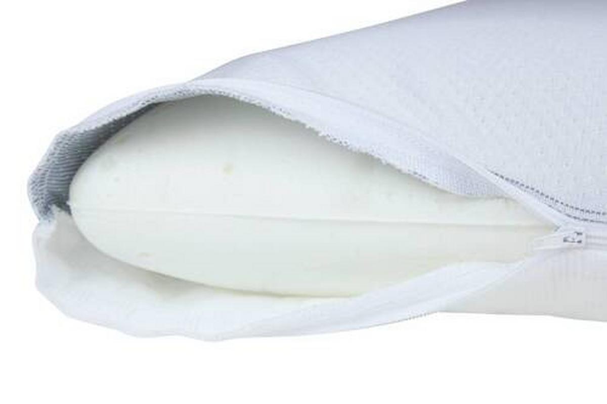 Nackenstützkissen Kissen Q 10 - Mx 60 - Weiß, Basics, Textil (35/75cm) - MID.YOU