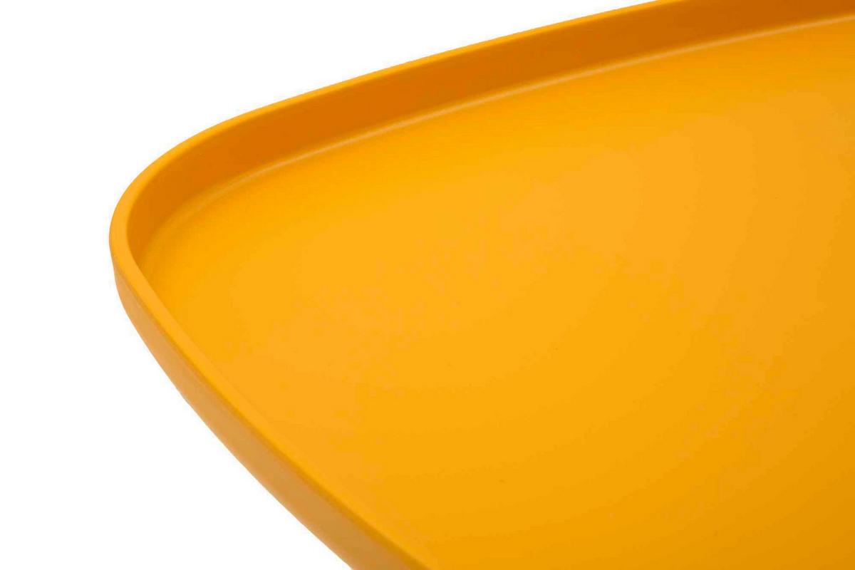 Couchtisch Gea Table Gelb B: 48 Cm - Gelb, Basics, Kunststoff (48/38/48cm)