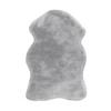 Kunstfell Rabbit Blau/Grau 60x90 cm Textil - Blau/Grau, Trend, Textil (60/90cm) - Kayoom