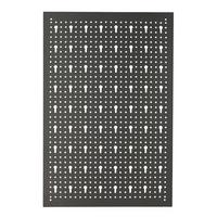 Werkzeug Lochwand Grau Metall B: 40,5 cm - Grau, Basics, Metall (40,5/57/1,5cm)