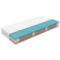 Komfortschaummatratze Casa 140x200 cm H2 H: 24 cm - Weiß, Textil (140/200cm) - Primatex Deluxe