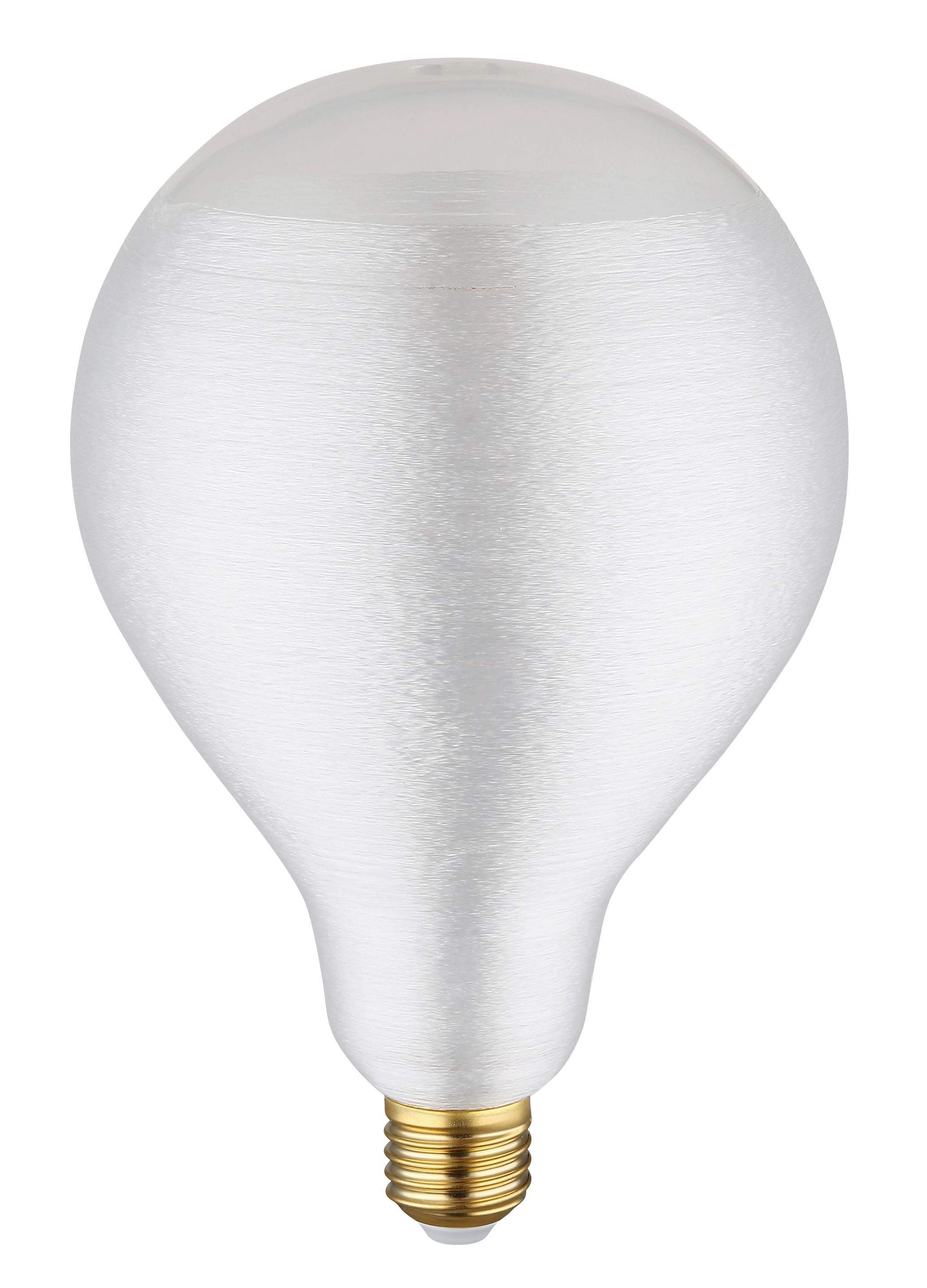 LED-Leuchtmittel 11537 - Klar/Messingfarben, Basics, Glas/Metall (13/21cm) - Globo