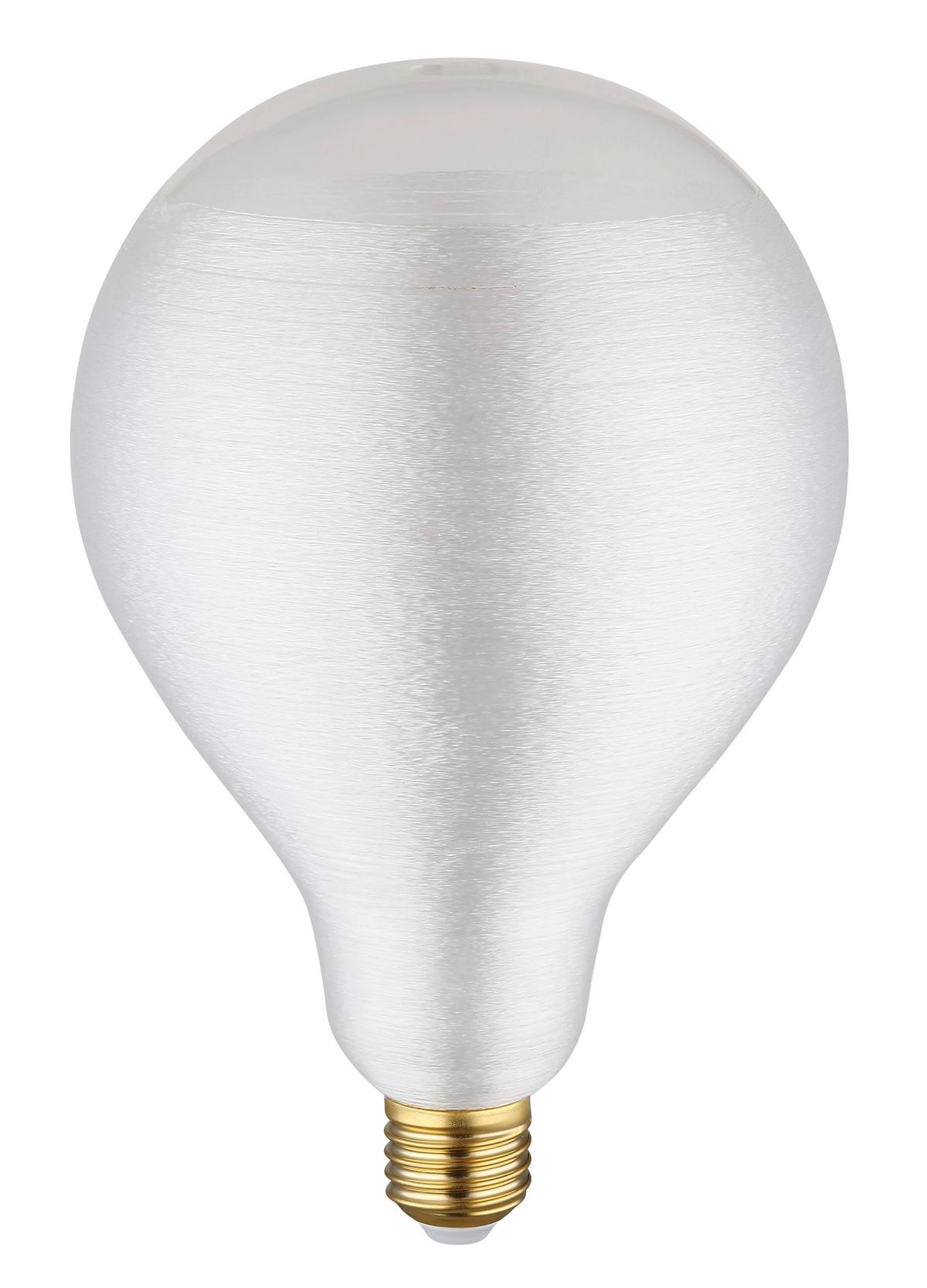 Led-leuchtmittel 11537 - Klar/Messingfarben, Basics, Glas/Metall (13/21cm) - Globo