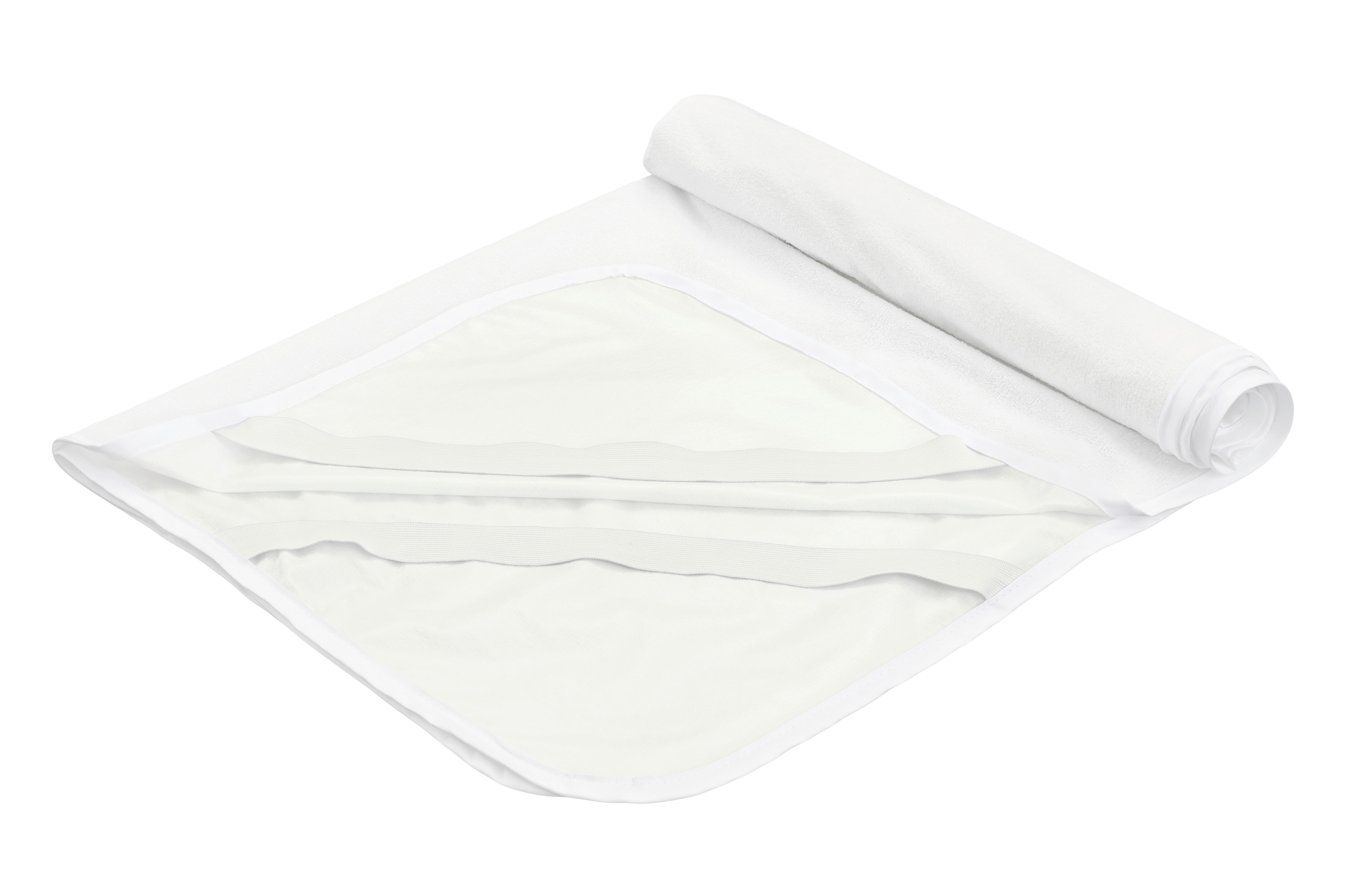 CHRÁNIČ MATRACA TROPICO PU PROTECT UNI - biela, Modern, textil (200/90cm)