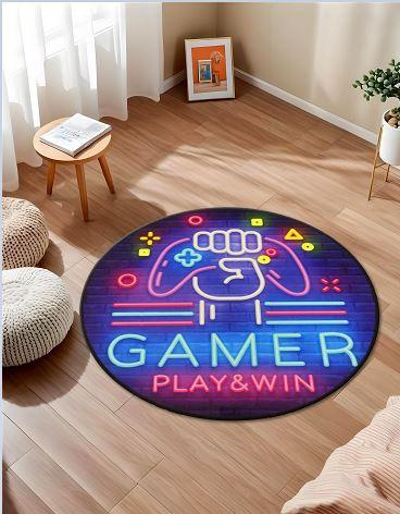 Vorleger Sonic D: 100 cm - Multicolor, Textil (100cm) - Luca Bessoni